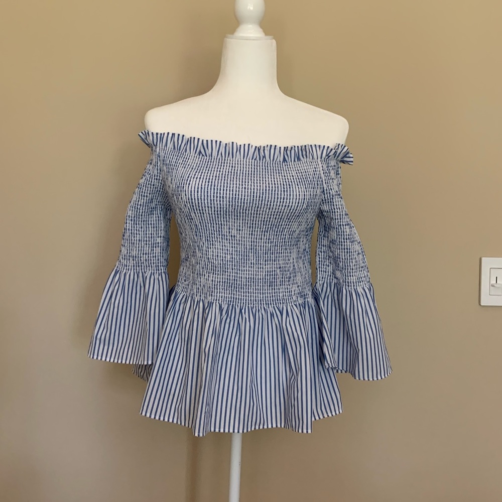 Hippie Laundry Girl’s top in seersucker